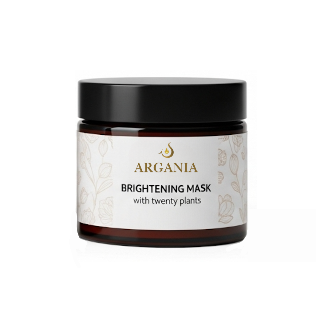 ARGANIA BRIGHTENING MASK with twenty plants