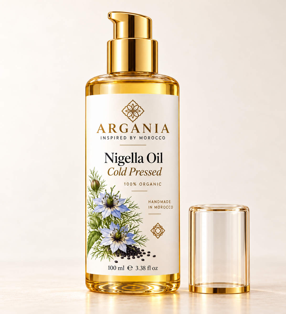 Nigella Oil β Cold Pressed β 100 ml / 3.38 fl oz