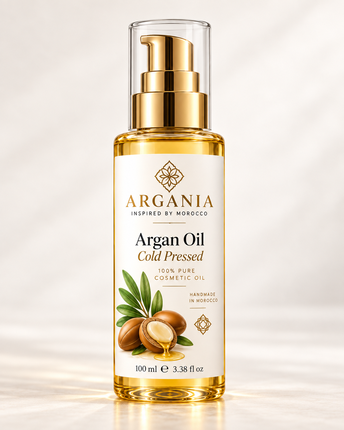 Argan Oil – Cold Pressed – 100 ml / 3.38 fl oz