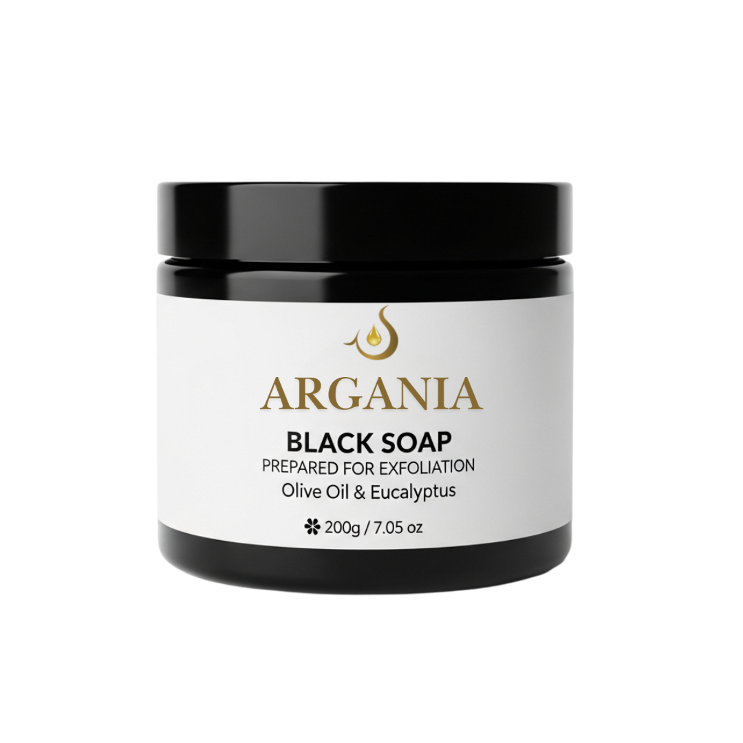 ARGANIA Black Soap – Hammam Essential