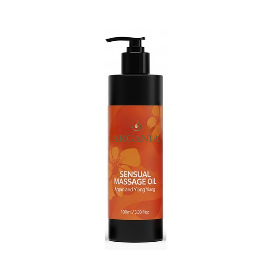 ARGANIA SENSUAL MASSAGE OIL Argan and Ylang Ylang