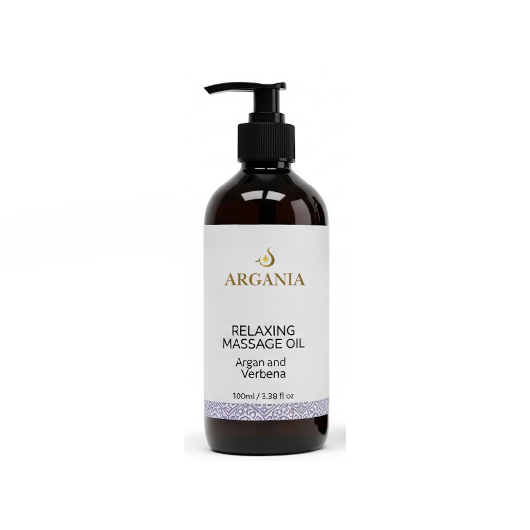 ARGANIA MASSAGE OIL Argan and Verbena