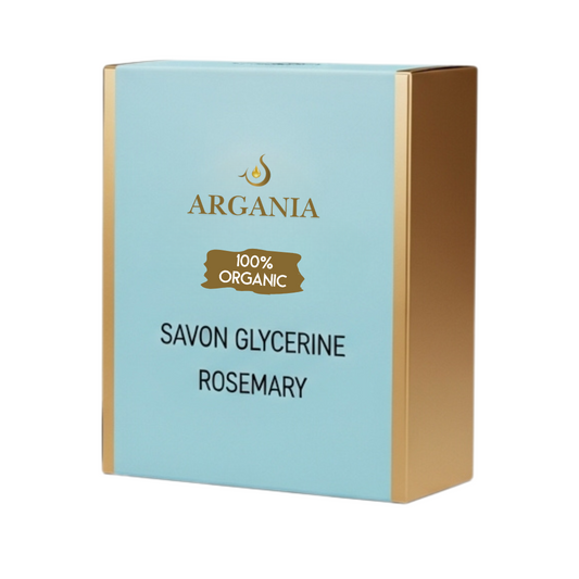 Argania 100% Organic Rosemary Glycerin Soap