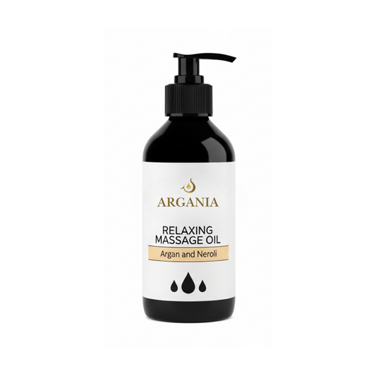 ARGANIA RELAXING MASSAGE OIL Argan and Neroli