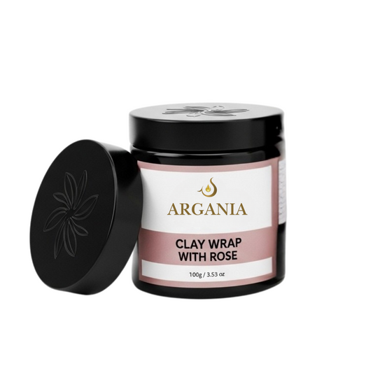 Argania Clay Wrap with Rose