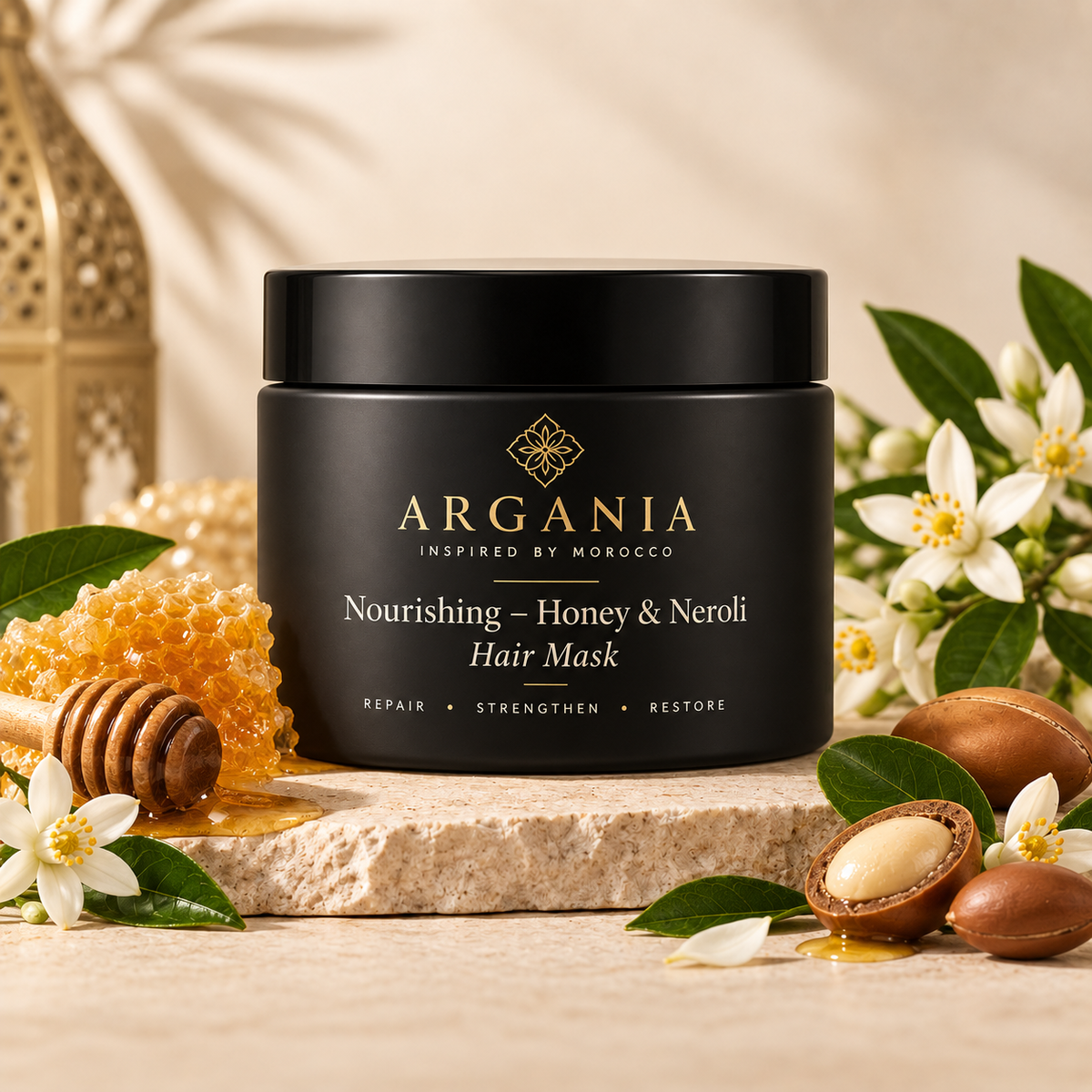 Moroccan Hair Masks - 100 ml / 3.38 fl oz