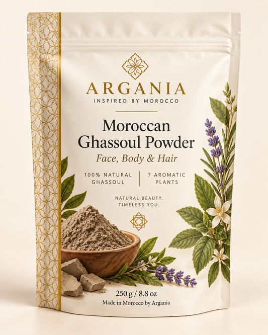 Moroccan Ghassoul Powder – Face, Body & Hair / 250 g - 8.8 oz