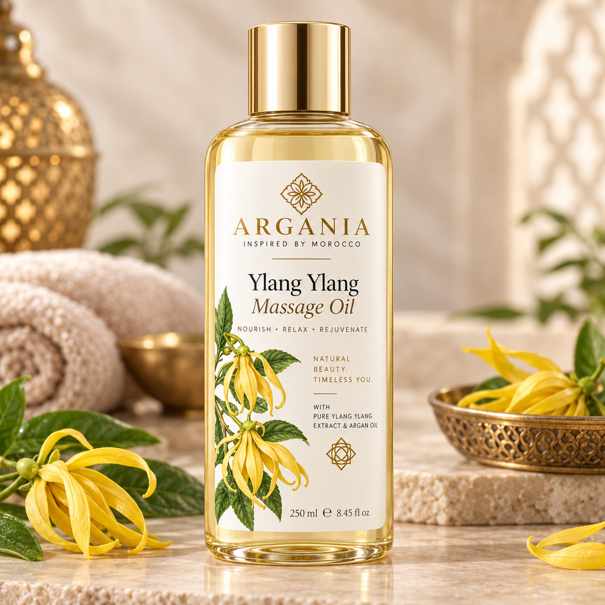 Massage Oil – 250 ml / 8.45 fl oz