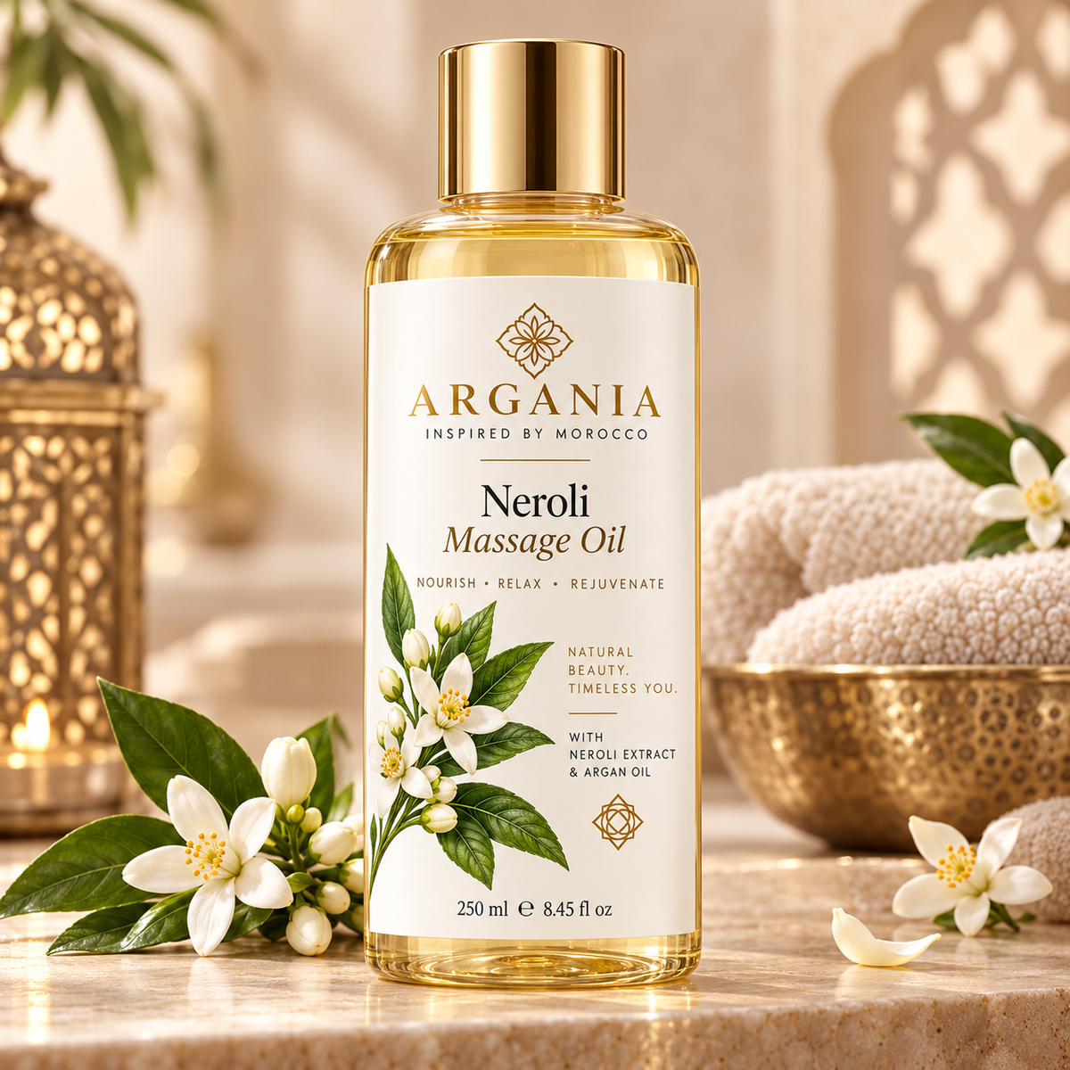 Massage Oil – 250 ml / 8.45 fl oz